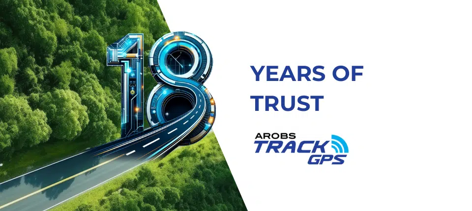18 years TrackGPS by AROBS